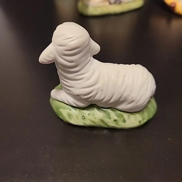 VTG 9pc Porcelain Nativity Figurines‎ Set ~ Classic Living Christmas Collection - Picture 7 of 16